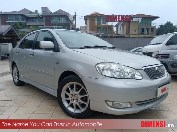 sell Toyota Altis 2007 1.8 CC for RM 9980.00 -- dimensi.my