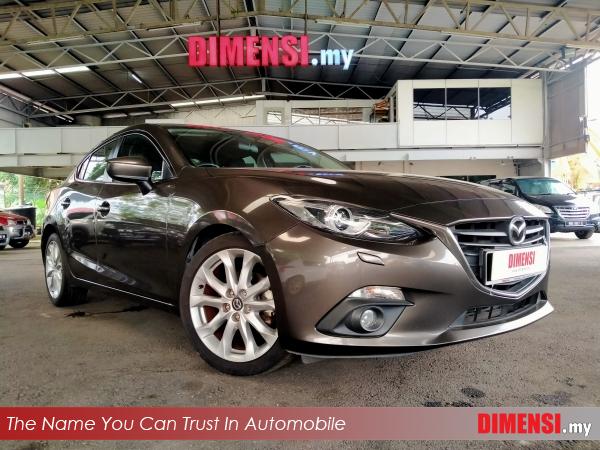sell Mazda 3 2014 2.0 CC for RM 43980.00 -- dimensi.my