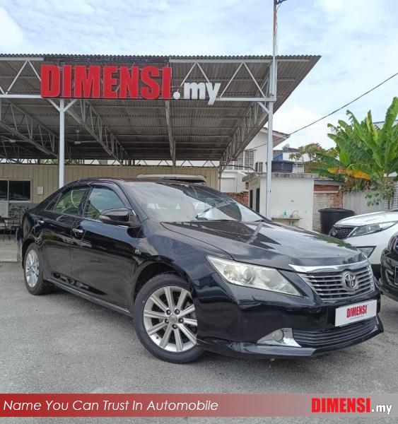 sell Toyota Camry 2012 2.5 CC for RM 64900.00 -- dimensi.my