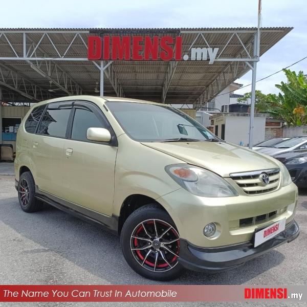 sell Toyota Avanza 2005 1.3 CC for RM 18900.00 -- dimensi.my