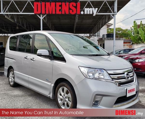 sell Nissan Serena 2013 2.0 CC for RM 61900.00 -- dimensi.my