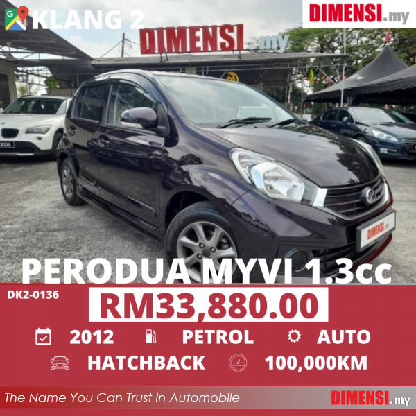 sell Perodua Myvi 2017 1.3 CC for RM 33880.00 -- dimensi.my
