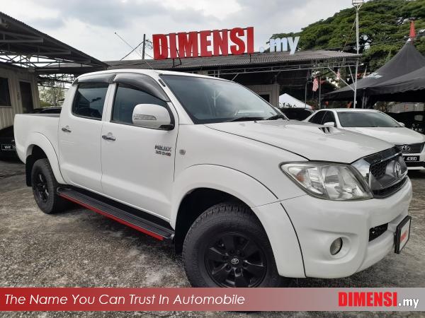 sell Toyota Hilux 2010 3.0 CC for RM 49980.00 -- dimensi.my