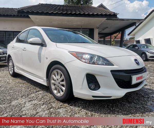 sell Mazda 3 2013 1.6 CC for RM 27980.00 -- dimensi.my