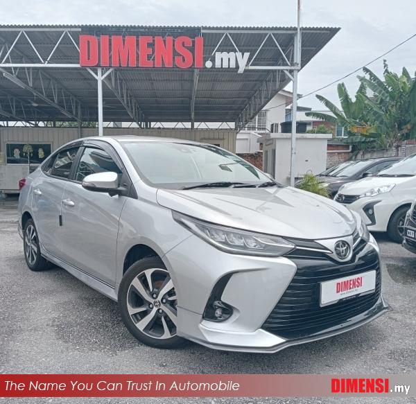 sell Toyota Vios 2022 1.5 CC for RM 72980.00 -- dimensi.my