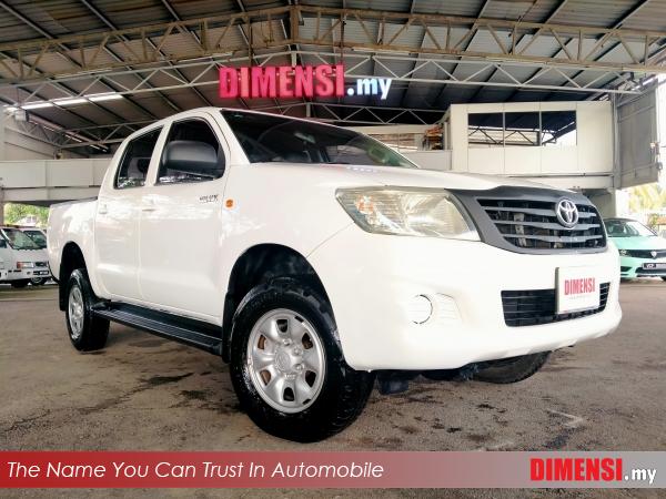 sell Toyota Hilux 2012 2.5 CC for RM 39980.00 -- dimensi.my