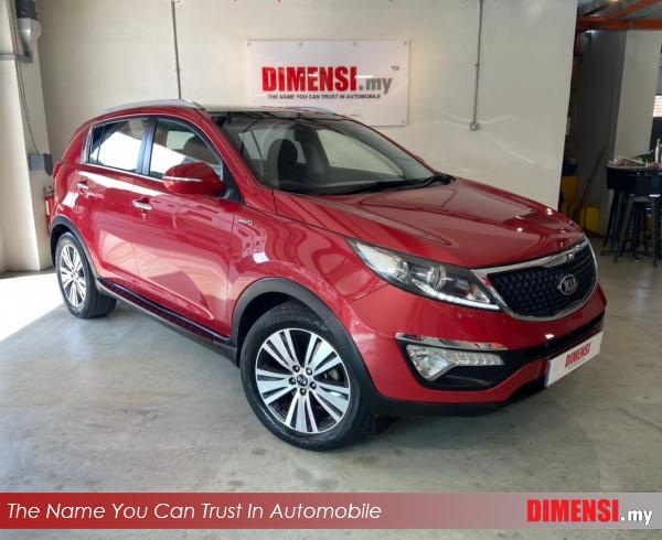 sell Kia Sportage 2014 2.0 CC for RM 29980.00 -- dimensi.my