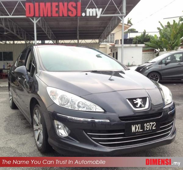 sell Peugeot 408 2012 1.6 CC for RM 35900.00 -- dimensi.my
