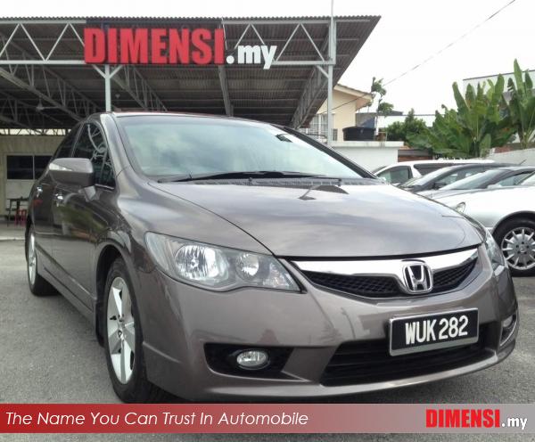 sell Honda Civic 2010 1.8 CC for RM 58900.00 -- dimensi.my