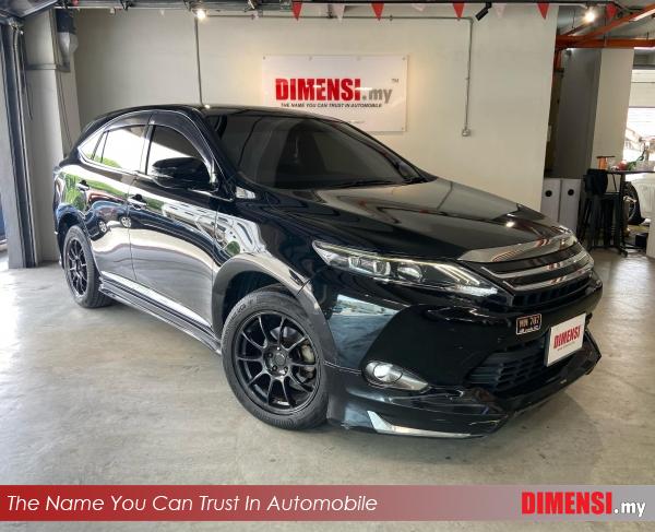 sell Toyota Harrier 2015 2.0 CC for RM 79980.00 -- dimensi.my