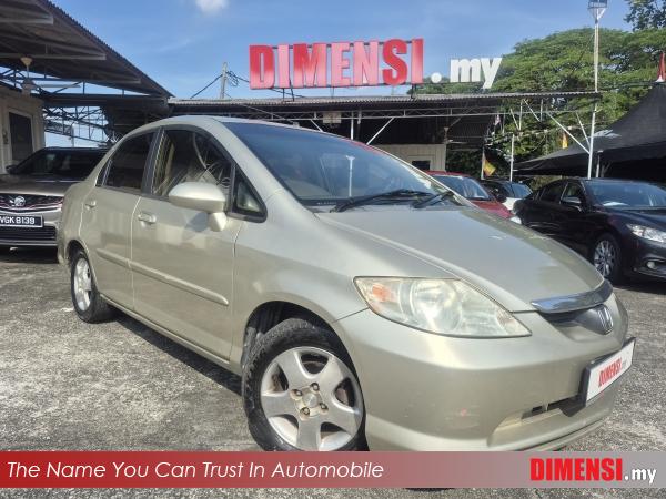 sell Honda City 2003 1.5 CC for RM 7980.00 -- dimensi.my