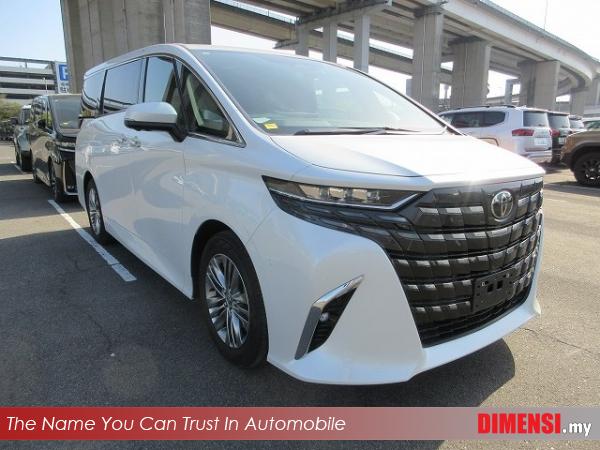 sell Toyota Alphard 2023 2500 CC for RM 323980.00 -- dimensi.my