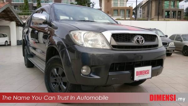 sell Toyota Hilux 2011 2.5 CC for RM 65800.00 -- dimensi.my