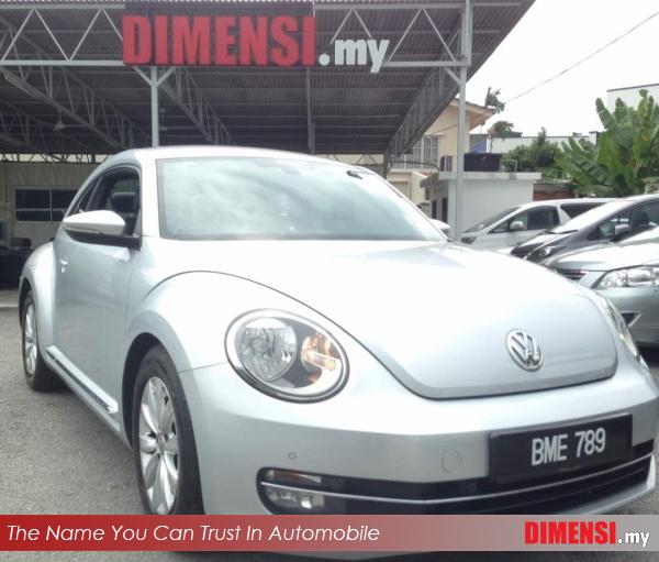sell Volkswagen Beetle 2013 1.2 CC for RM 73900.00 -- dimensi.my