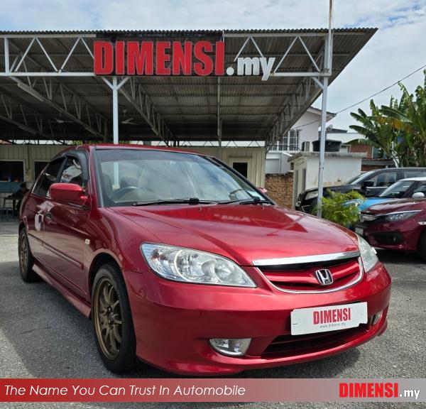sell Honda Civic 2004 1.7 CC for RM 18980.00 -- dimensi.my