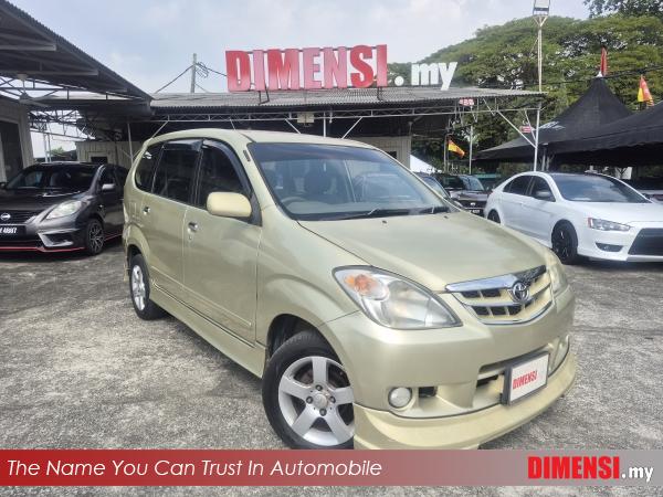 sell Toyota Avanza 2007 1.5 CC for RM 15980.00 -- dimensi.my