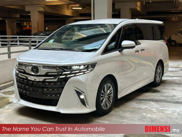 sell Toyota Alphard 2024 2.5 CC for RM 289000.00 -- dimensi.my
