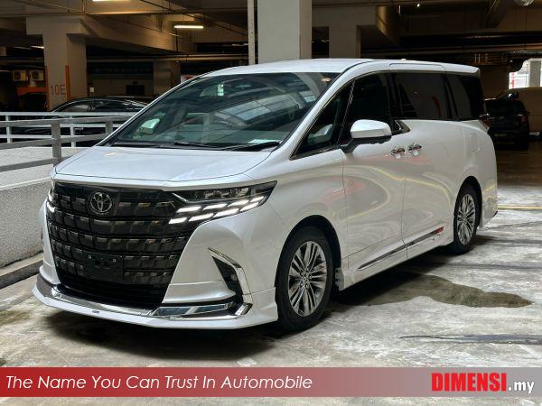sell Toyota Alphard 2024 2.5 CC for RM 305700.00 -- dimensi.my