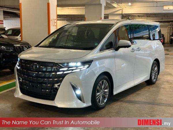 sell Toyota Alphard 2024 2.5 CC for RM 309700.00 -- dimensi.my