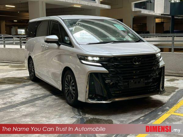 sell Toyota Vellfire 2023 2.4 CC for RM 335700.00 -- dimensi.my