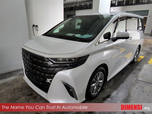 sell Toyota Alphard 2023 2.5 CC for RM 269700.00 -- dimensi.my