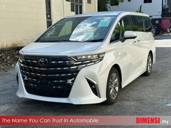 sell Toyota Alphard 2024 2.5 CC for RM 299700.00 -- dimensi.my
