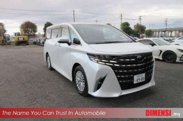 sell Toyota Alphard 2023 2.5 CC for RM 278700.00 -- dimensi.my