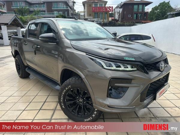 sell Toyota Hilux 2021 2.4 CC for RM 79700.00 -- dimensi.my