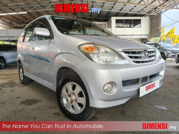 sell Toyota Avanza 2006 1.3 CC for RM 11800.00 -- dimensi.my