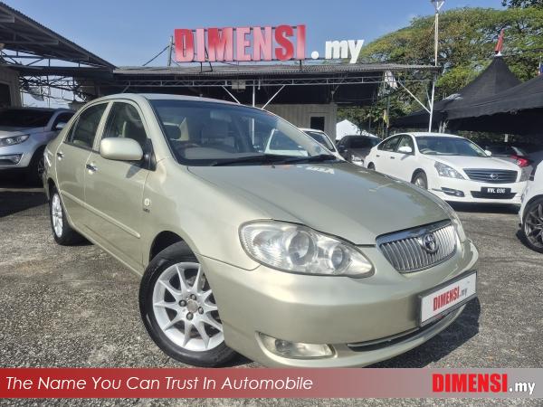 sell Toyota Altis 2007 1.8 CC for RM 12800.00 -- dimensi.my