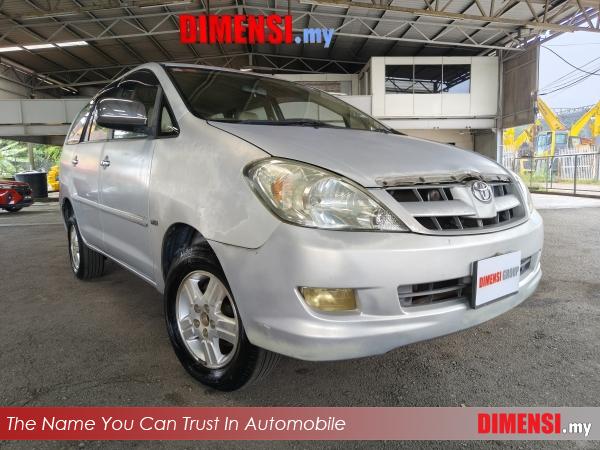 sell Toyota Innova 2005 2.0 CC for RM 12800.00 -- dimensi.my