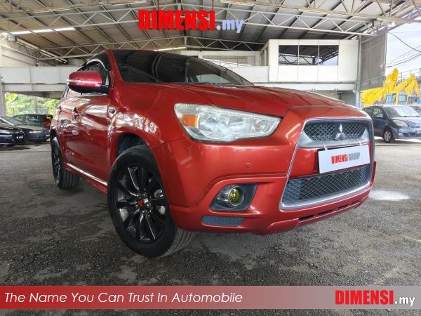 sell Mitsubishi ASX 2011 2.0 CC for RM 19800.00 -- dimensi.my
