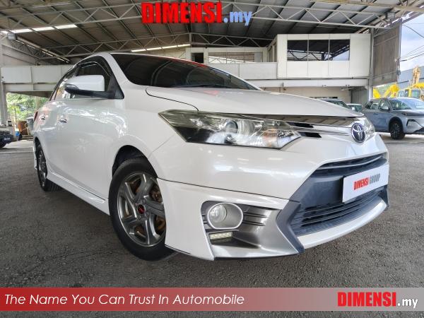 sell Toyota Vios 2014 1.5 CC for RM 33800.00 -- dimensi.my