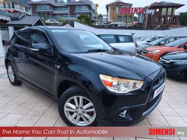 sell Mitsubishi ASX 2012 2.0 CC for RM 16800.00 -- dimensi.my