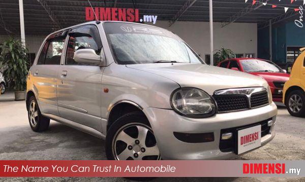 sell Perodua Kelisa 2002 1.0 CC for RM 11800.00 -- dimensi.my