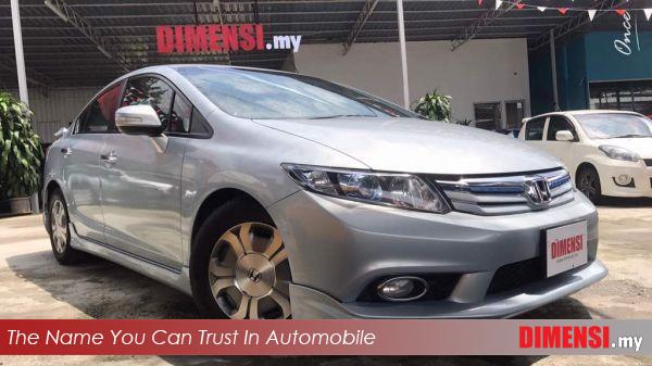 sell Honda Civic 2012 1.5 CC for RM 52800.00 -- dimensi.my