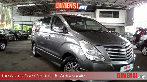 sell Hyundai Starex 2010 2.5 CC for RM 69800.00 -- dimensi.my