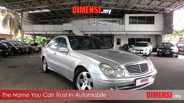 sell Mercedes Benz E270  2004 2.7 CC for RM 37900.00 -- dimensi.my