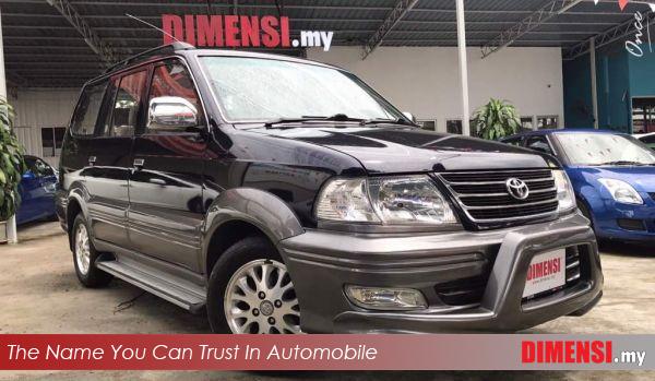 sell Toyota Unser 2003 1.8 CC for RM 19800.00 -- dimensi.my
