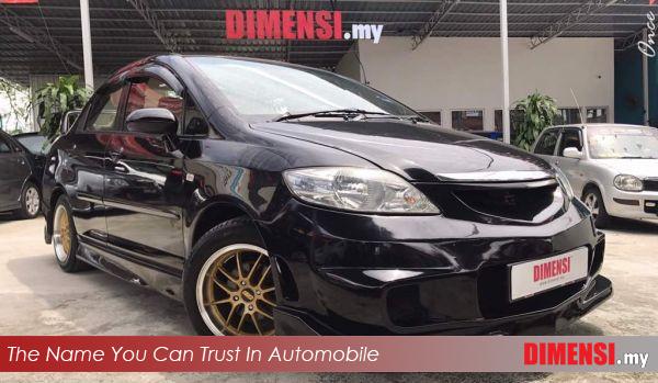 sell Honda City 2007 1.5 CC for RM 25800.00 -- dimensi.my