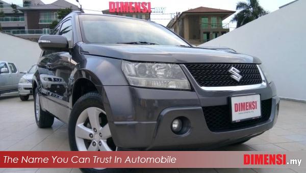 sell Suzuki Grand Vitara 2010 2.0 CC for RM 41800.00 -- dimensi.my