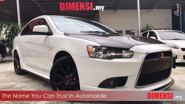 sell Mitsubishi Lancer 2010 2.0 CC for RM 57800.00 -- dimensi.my