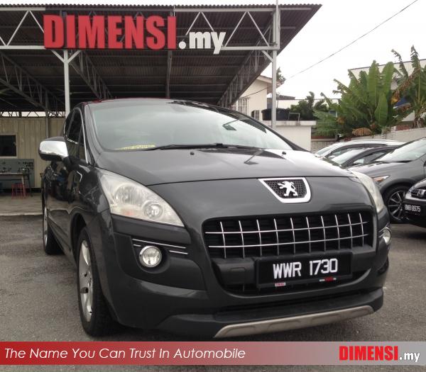 sell Peugeot 3008 2012 1.6 CC for RM 37900.00 -- dimensi.my