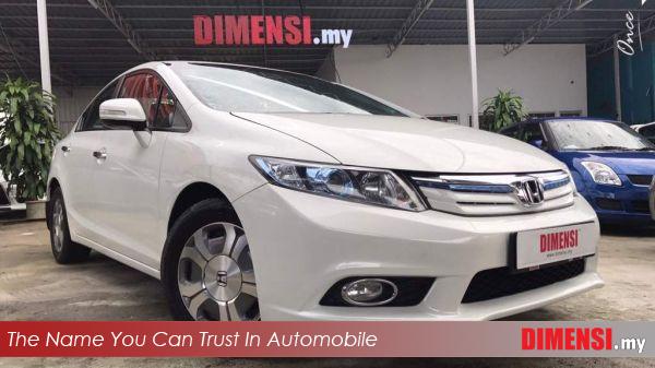sell Honda Civic 2013 1.5 CC for RM 54900.00 -- dimensi.my