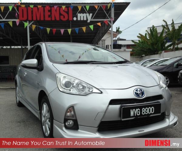 sell Toyota Prius c 2013 1.5 CC for RM 46900.00 -- dimensi.my
