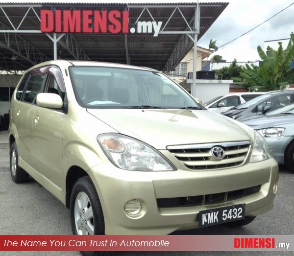 sell Toyota Avanza 2004 1.3 CC for RM 16900.00 -- dimensi.my