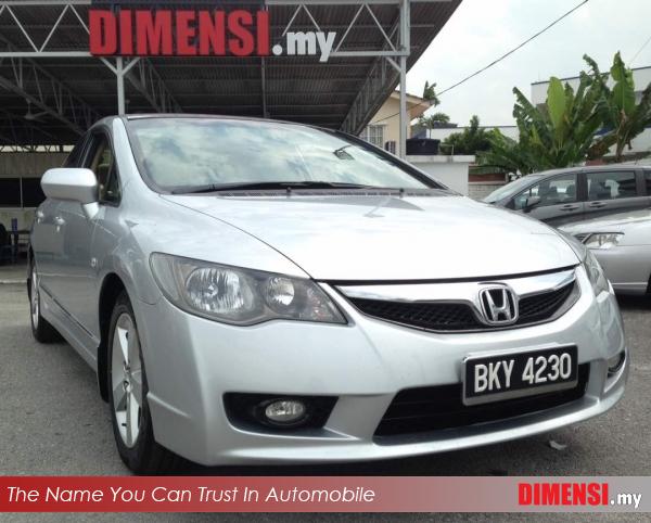 sell Honda Civic 2010 1.8 CC for RM 56900.00 -- dimensi.my