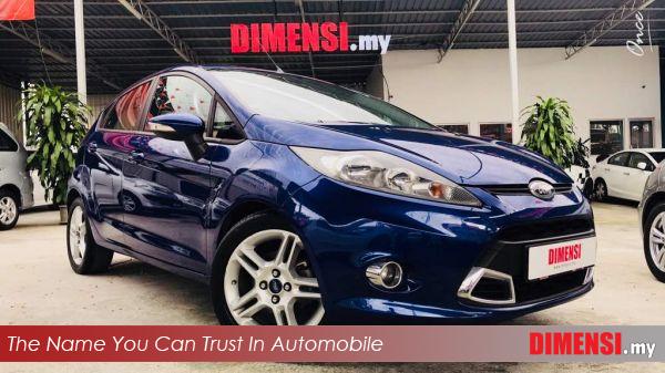 sell Ford Fiesta 2012 1.6 CC for RM 33800.00 -- dimensi.my