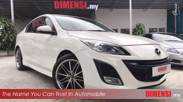 sell Mazda 3 2012 2.0 CC for RM 48900.00 -- dimensi.my