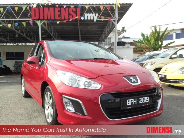 sell Peugeot 308 2012 1.6 CC for RM 30900.00 -- dimensi.my